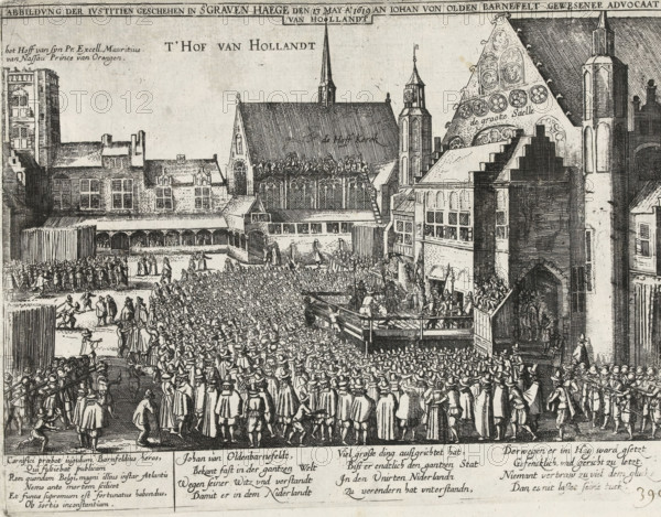 Depiction of Justice appeared in The Hague on May 13, 1619, to Johannes von Olden Barnefelt, former