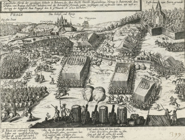 Eigentlicher Abriss, der gewaltigen Schlacht in Bohemia, that, Maximilianus Hertzog in Beyeren,