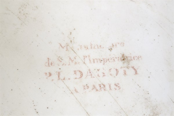 Manufacture de Dagoty, Corbeille circulaire (détail)