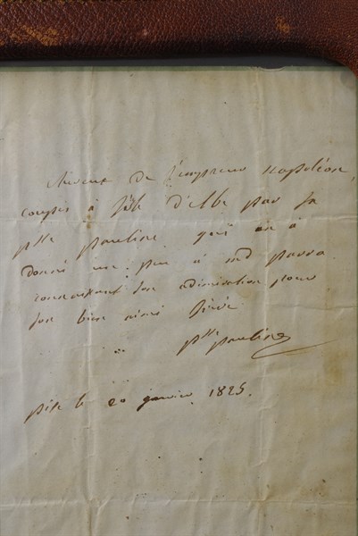 Souvenirs de Napoléon Ier (détail)