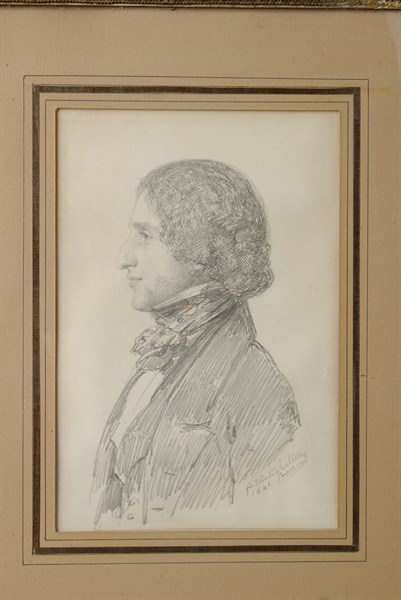 Winterhalter, Portrait d'un jeune homme de la haute bourgeoisie
