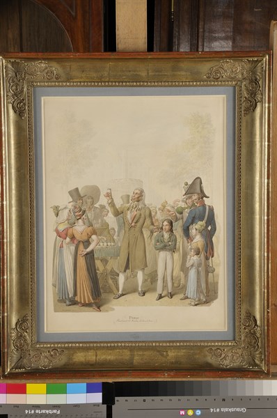 Georg Emanuel Opitz, "Le Charlatan, Paris - Boulevard Saint-Martin"