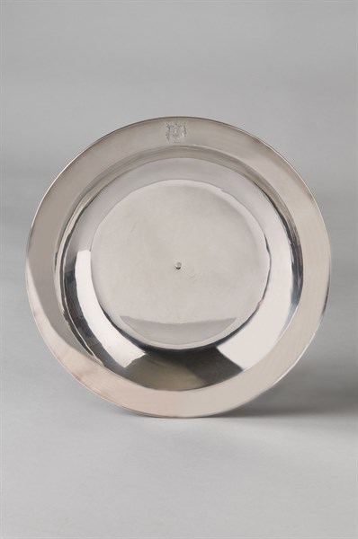 Plate from the country tableware of the Emperor Napoleon 1st by Biennais