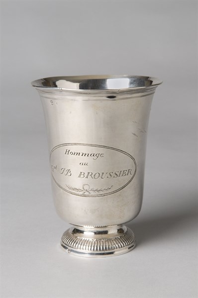 Large silver cup, French Restoration