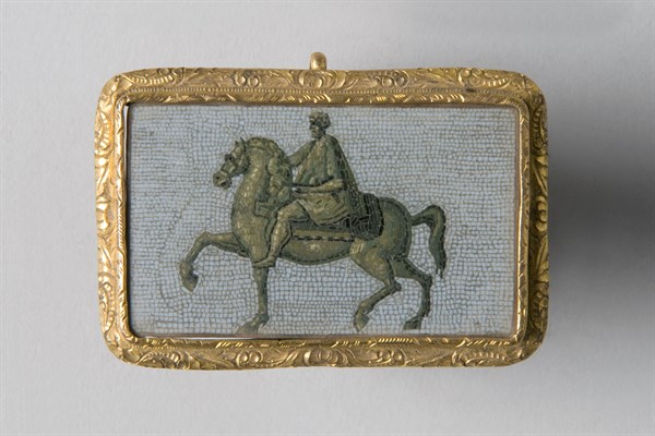 Broche rectangulaire, milieu du 19e siècle