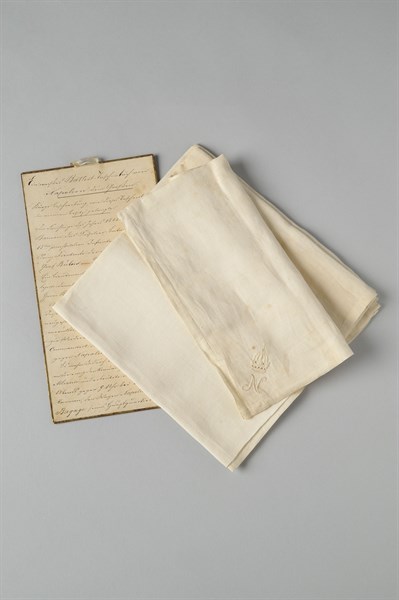 Mouchoir de L'Empereur Napoléon 1er