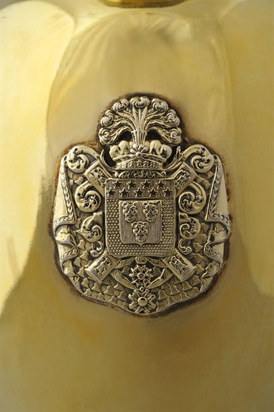 Aiguière en vermeil (détail)