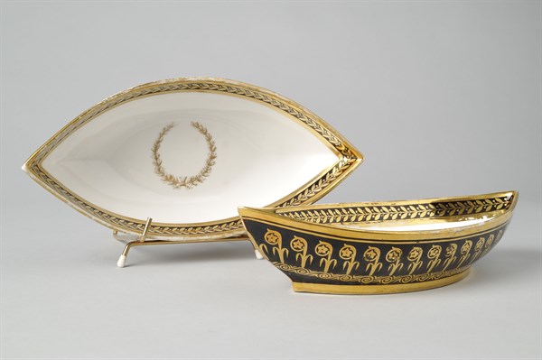 Manufacture impériale de Sèvres, Coupes navette
