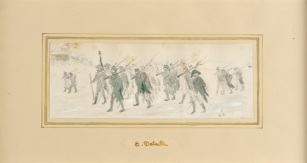 Edouard Detaille, Marche en Russie