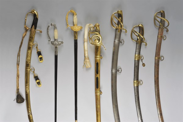 Ensemble d'armes blanches