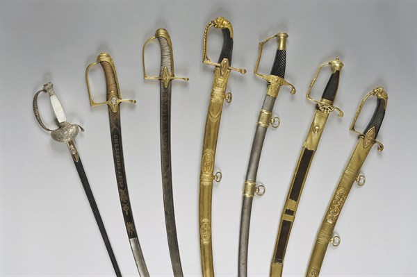 Ensemble d'armes blanches