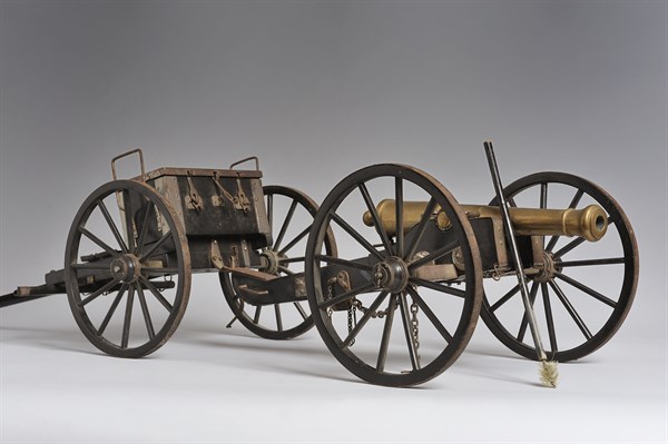 Maquette d'artillerie