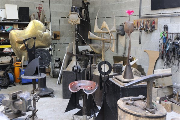 L'atelier de Philippe Hiquily