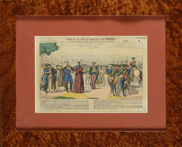 Mort de Maximilien, empereur du Mexique