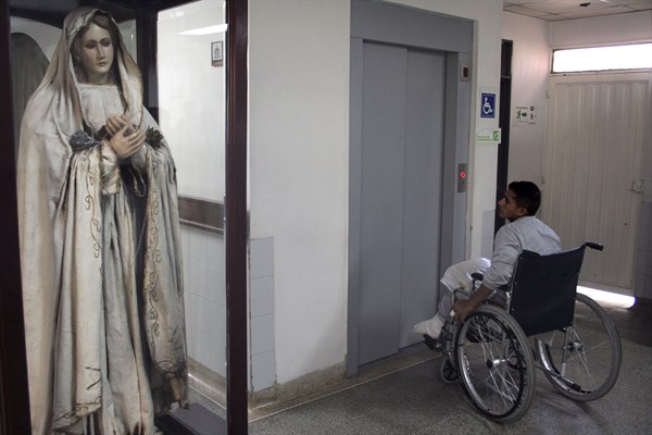 Injured Soldiers In Bogota