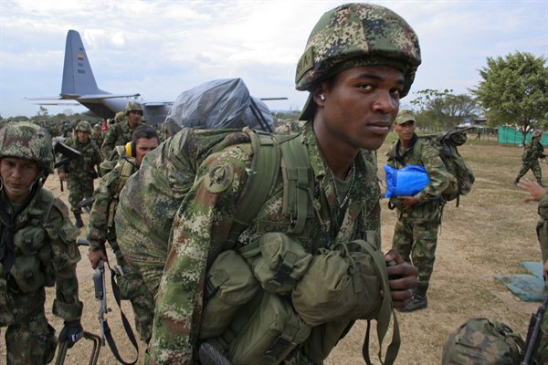 COLOMBIE-ARMEE-OPERATION