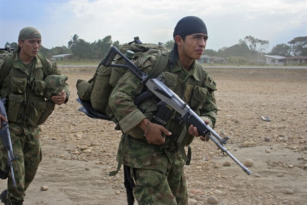 COLOMBIE-ARMEE-OPERATION
