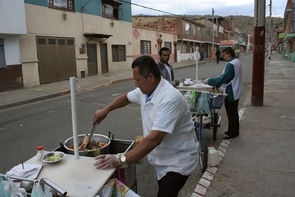 COLOMBIE-BOGOTA-PAUVRETE