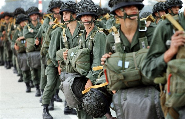 Army Parachutists France