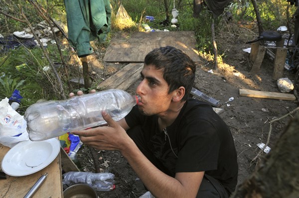 Illegal migrants Calais