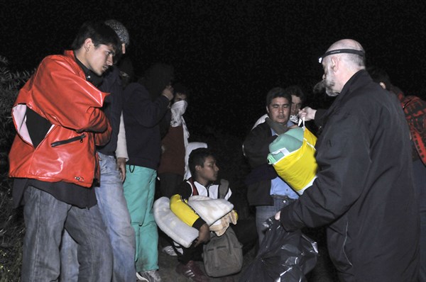 Illegal migrants Calais