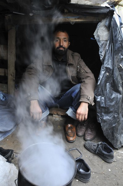 Illegal migrants Calais