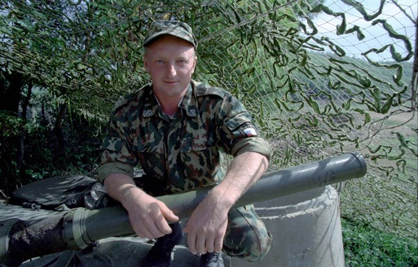 Kosovo Mitrovica Russian Soldier