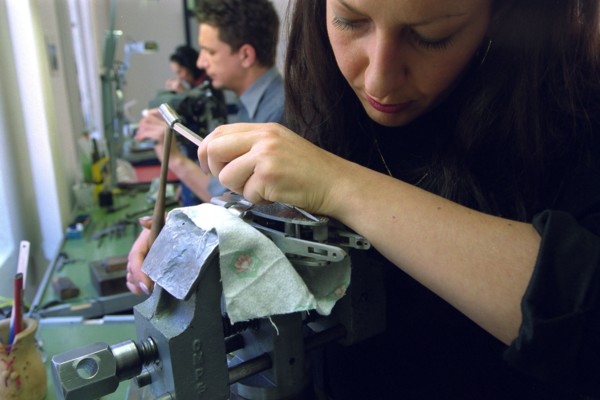 ITALIE. L'USINE D'ARMEMENT BERETTA A VAL TROMPIA, L'UNE DES PLUS CELEBRES DANS LA FABRICATION