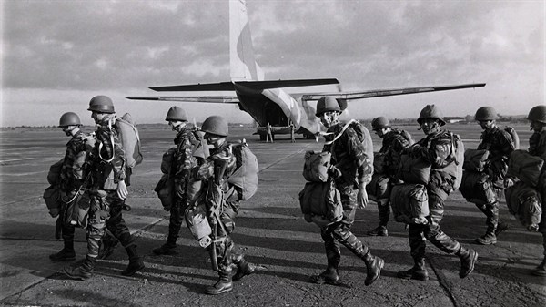 Filming 'Operation Leopard'