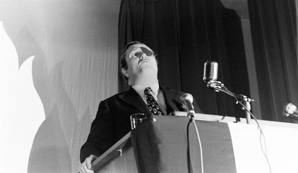 Premier meeting du Front National, le 7 novembre 1972