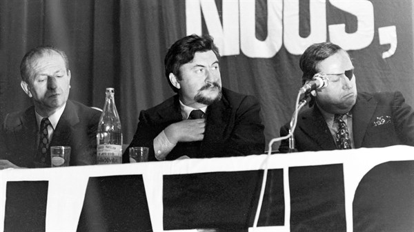 Premier meeting du Front National, le 7 novembre 1972