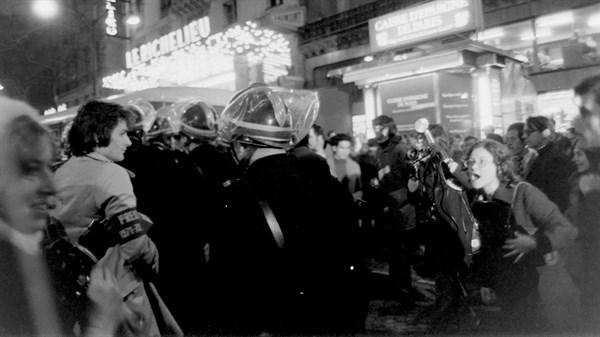 Anti-nuclear demonstration, Paris, 1973