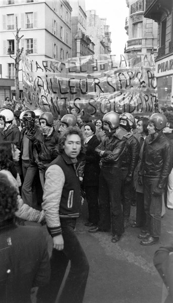 Annual demonstration for Labor Day, Paris, 1973