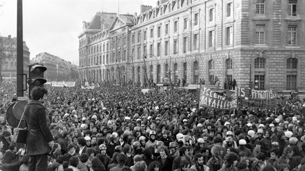 Annual demonstration for Labor Day, Paris, 1973