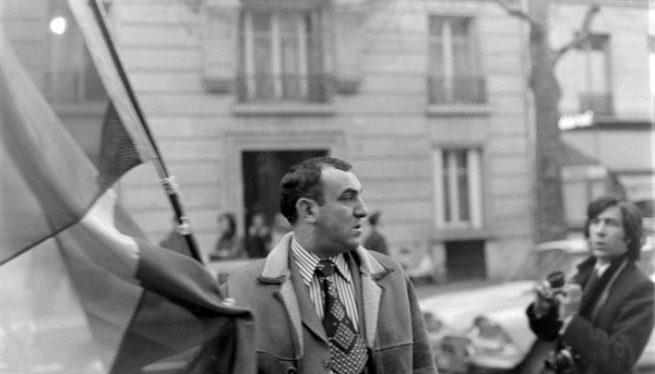 Manifestation des militants d'Ordre Nouveau, Paris, 1973
