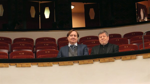Michel Fau et Régis Laspalès
