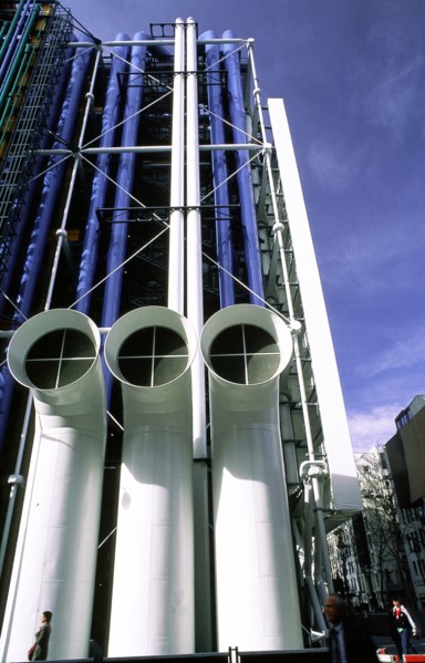 The Centre Pompidou in Paris