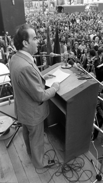FRANCE-POLITIQUE-PCF-GEORGES MARCHAIS