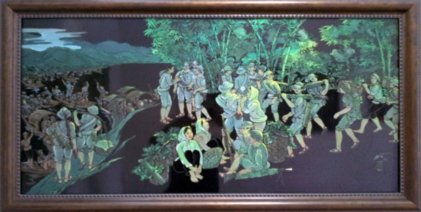 VIETNAM-CULTURE-MUSEE-PEINTURE