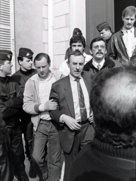 Manifestation à Clichy-sous-Bois, en 1989