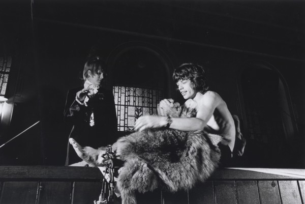 Spoof of Oscar Wilde trial in old church in Kings Cross, London (1966)