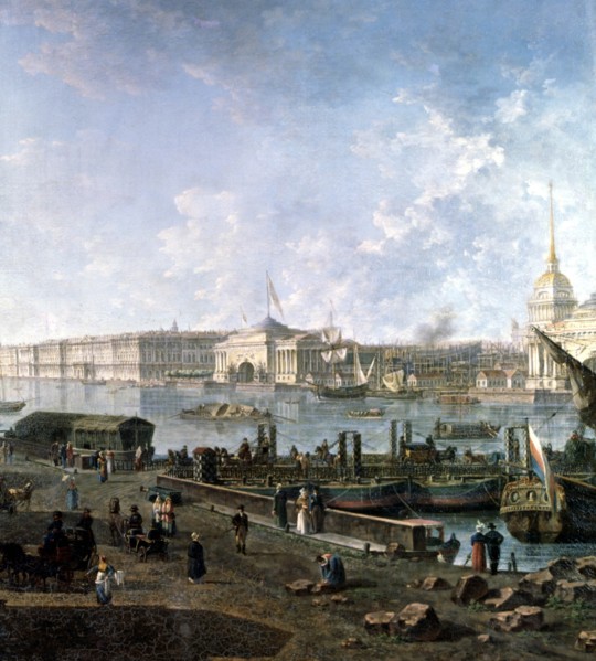 Alexeïev, Vue de Saint-Petersbourg