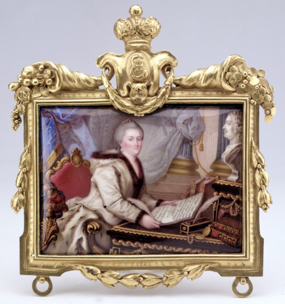 Catherine II avec le Naka