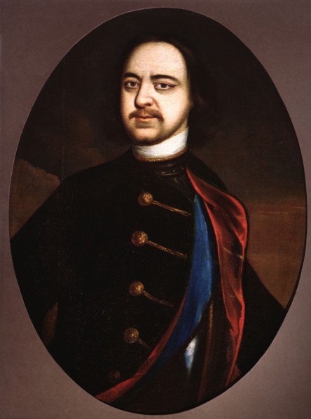 Portrait de Pierre le Grand jeune