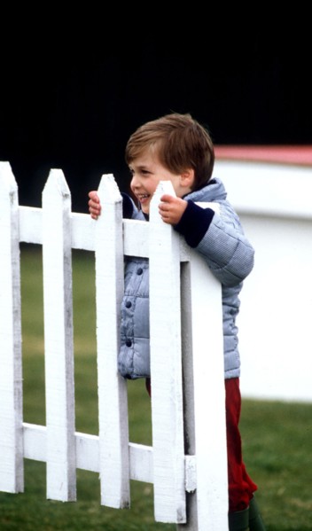 Prince William at polo at Smiths Lawn, WindsorI