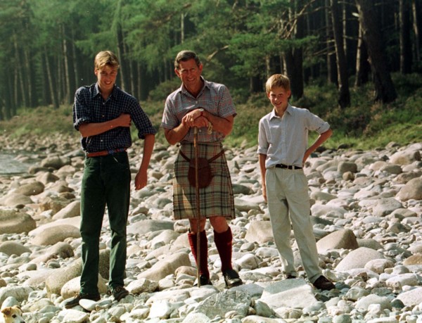Prince Charles et ses fils