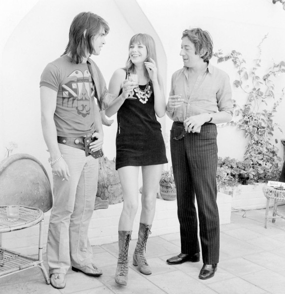 Jane Birkin, Serge Gainsbourg et Oliver Tobias