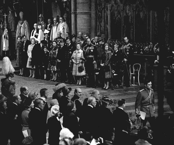 Mariage de la princesse Anne et du capitaine Mark Philips