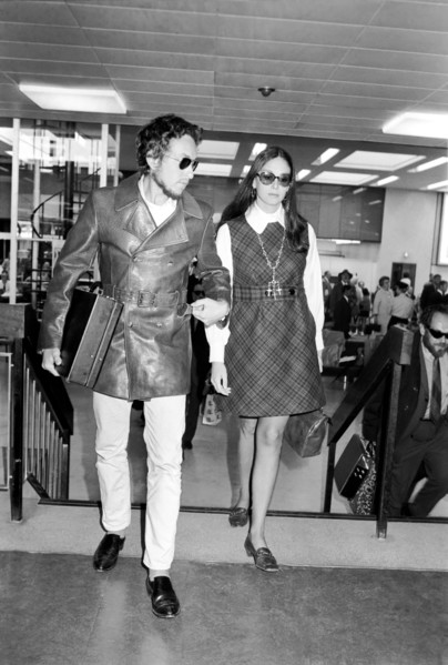 Bob Dylan et sa femme