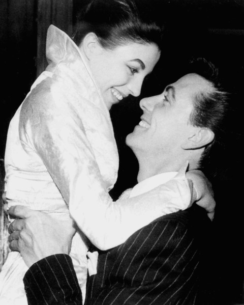 Joan Collins et son premier mari